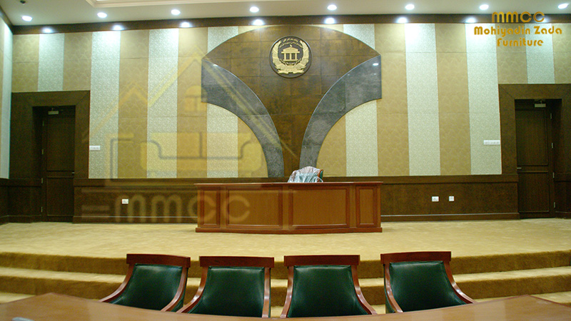 Designing and crafting logos, tables, chairs, and benches for the new Parliament